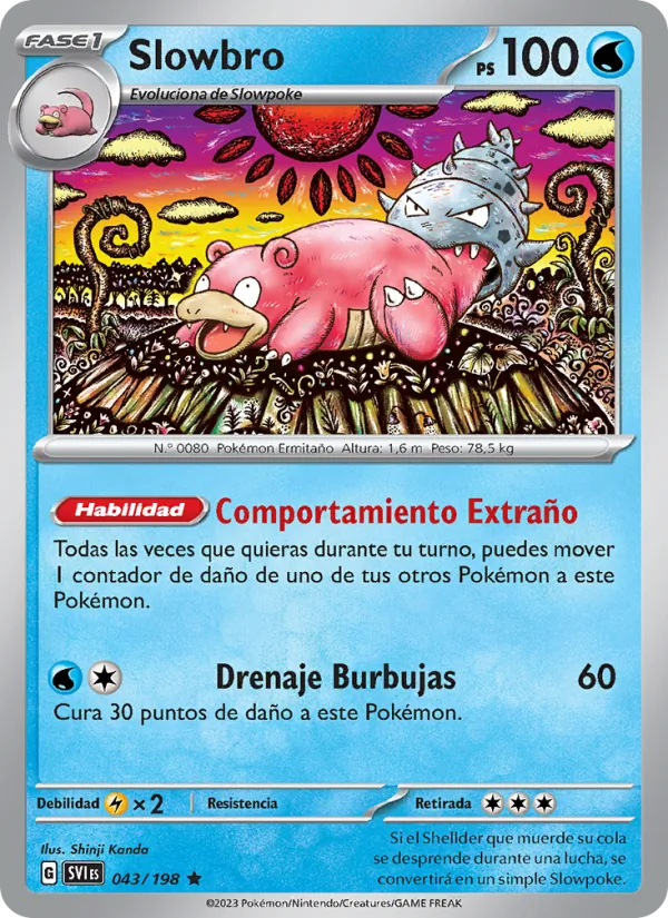 Slowbro (Scarlet & Violet #043/198)