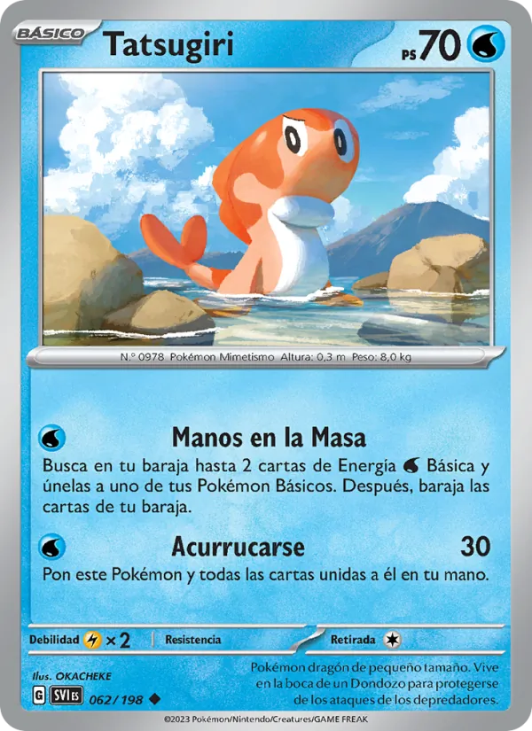 Tatsugiri (Escarlata y Púrpura #062/198)