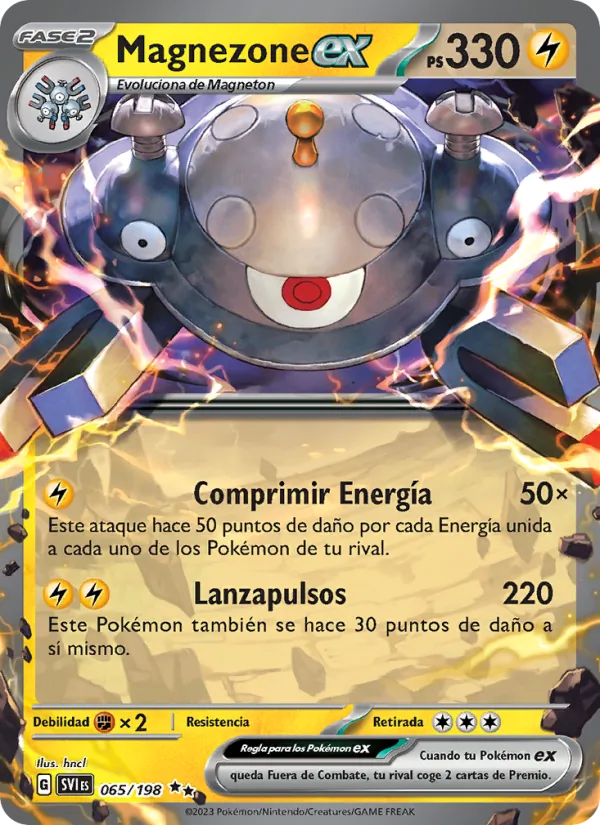 Magnezone ex (Escarlata y Púrpura #065/198)
