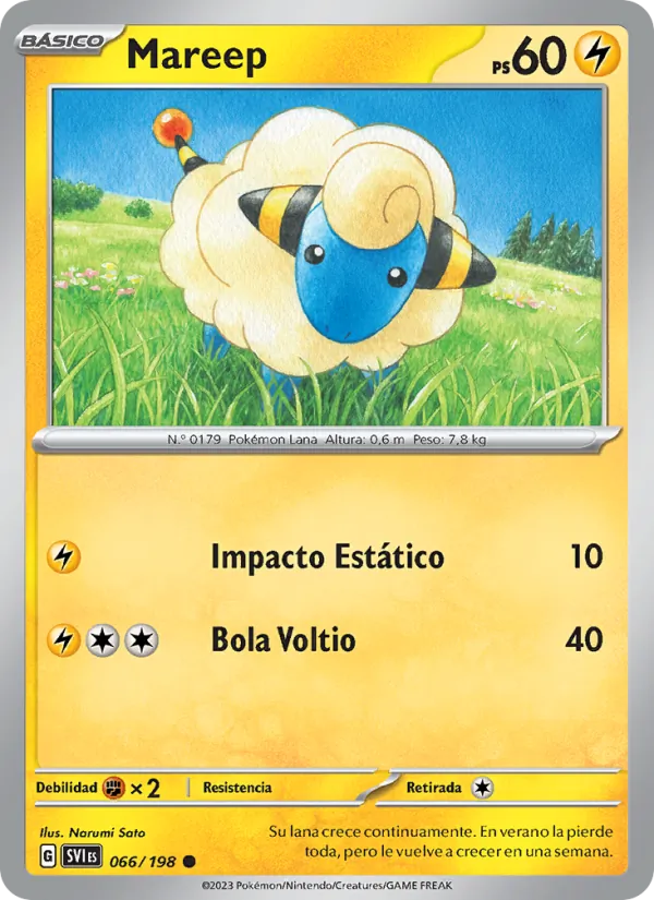 Mareep (Scarlet & Violet #066/198)