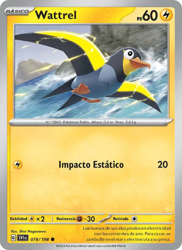 Wattrel (Escarlata y Púrpura #078/198)