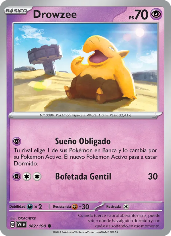 Drowzee (Scarlet & Violet #082/198)