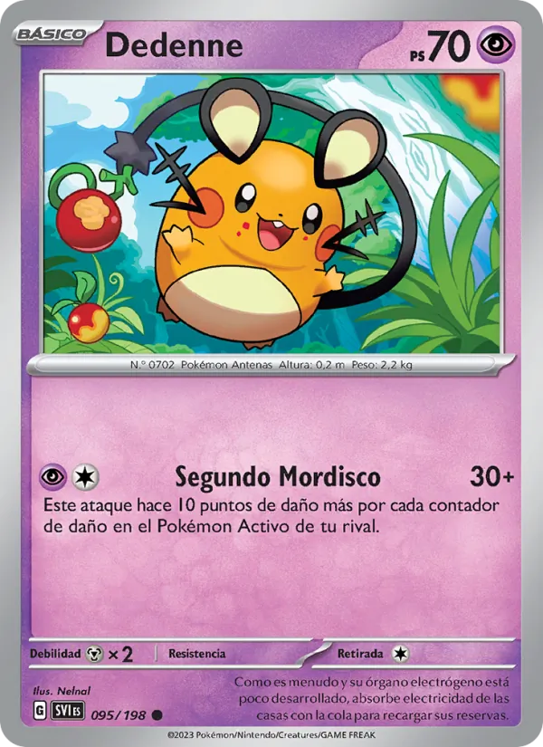 Dedenne (Escarlata y Púrpura #095/198)
