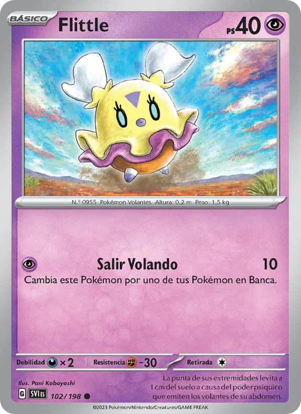Flittle (Escarlata y Púrpura #102/198)