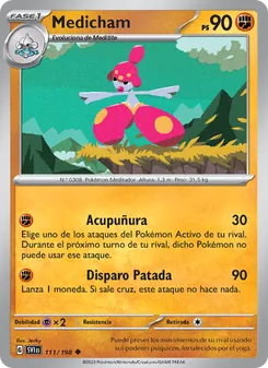 Medicham (Escarlata y Púrpura #111/198)