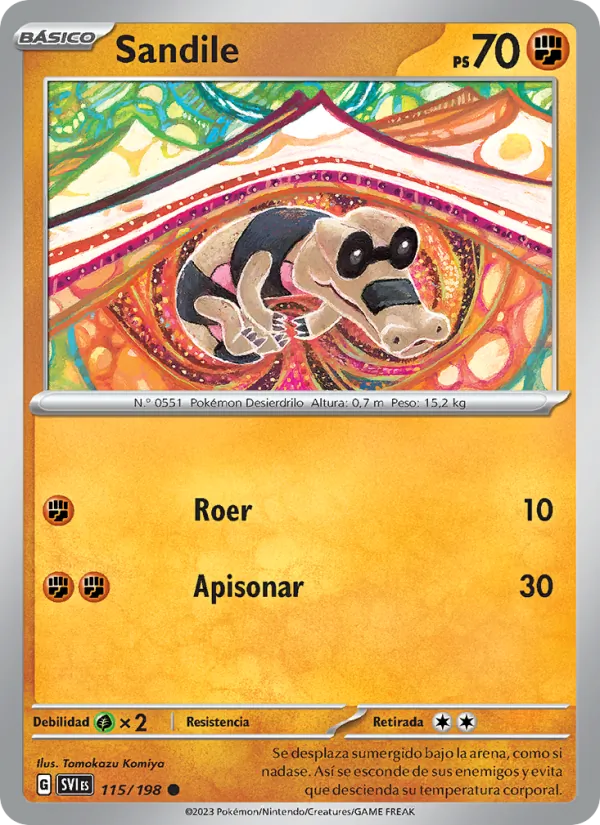 Sandile (Scarlet & Violet #115/198)