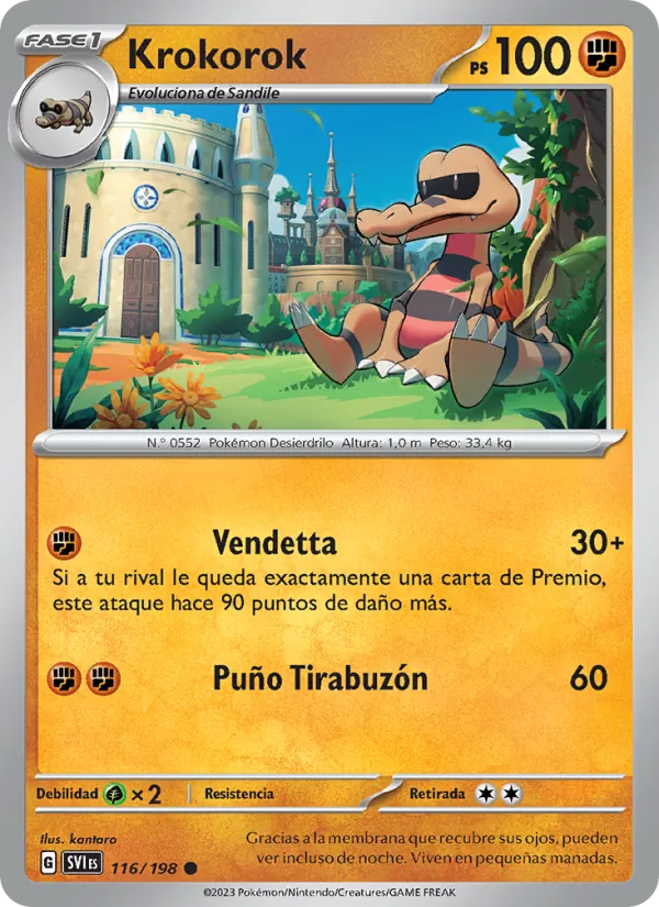 Krokorok (Escarlata y Púrpura #116/198)