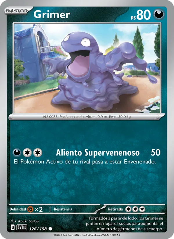 Grimer (Scarlet & Violet #126/198)