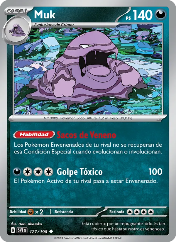 Muk (Scarlet & Violet #127/198)