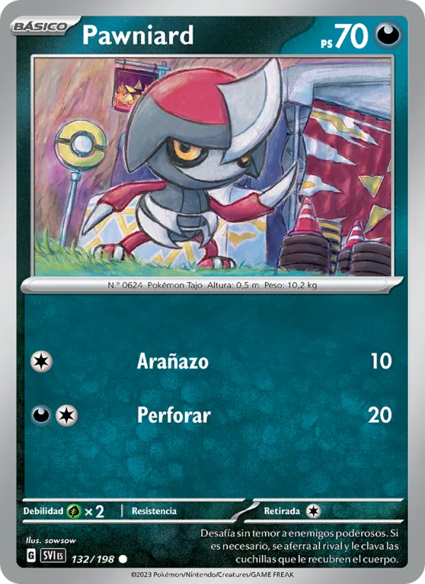 Pawniard (Escarlata y Púrpura #132/198)