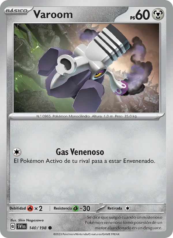 Varoom (Escarlata y Púrpura #140/198)