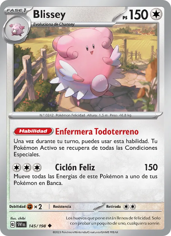 Blissey (Escarlata y Púrpura #145/198)