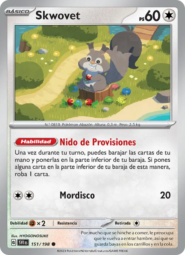 Skwovet (Escarlata y Púrpura #151/198)