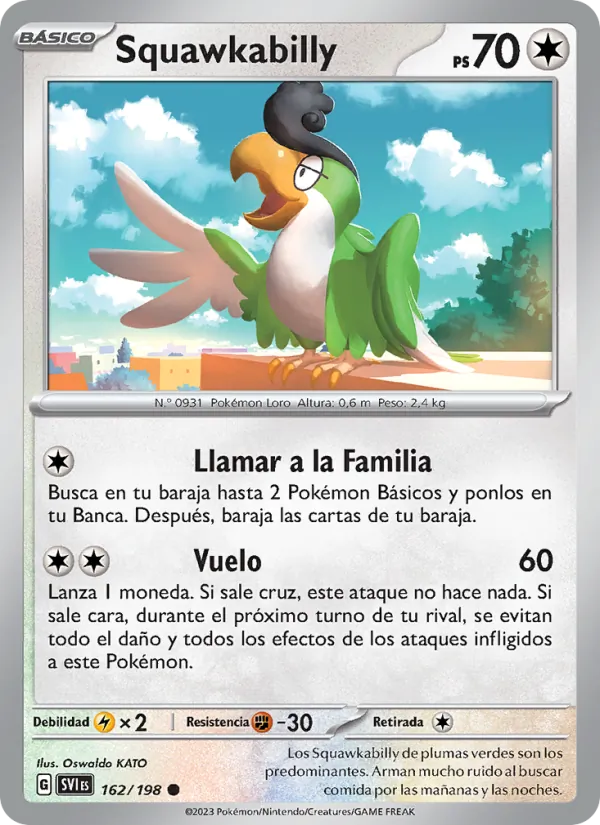 Squawkabilly (Escarlata y Púrpura #162/198)