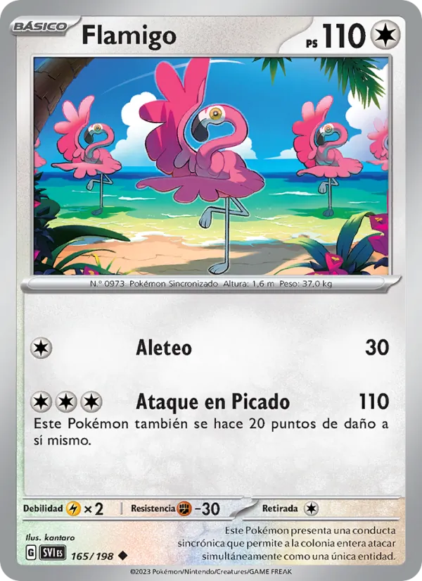 Flamigo (Escarlata y Púrpura #165/198)