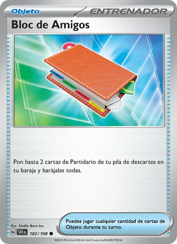 Bloc de Amigos (Escarlata y Púrpura #182/198)