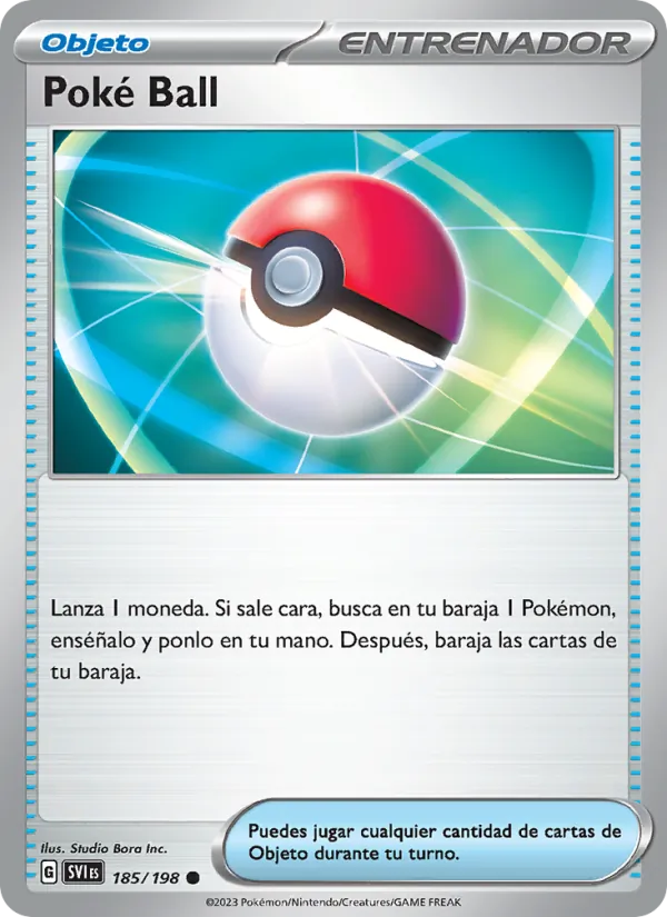 Poké Ball (Escarlata y Púrpura #185/198)