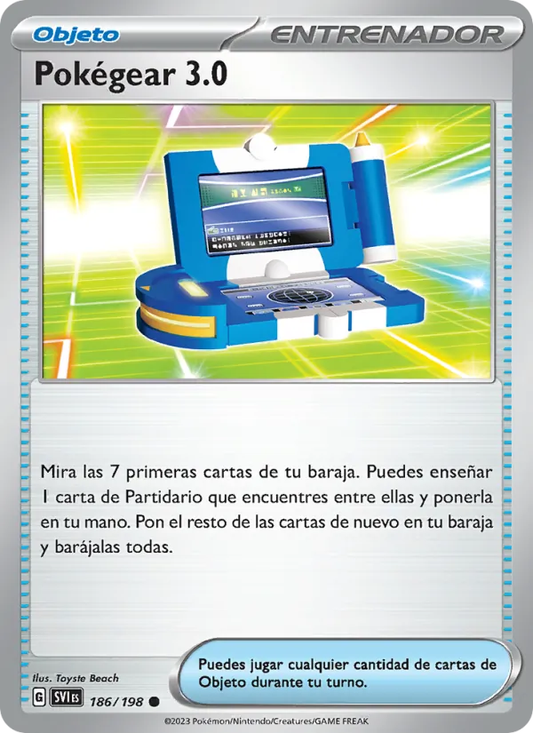 Pokégear 3.0 (Escarlata y Púrpura #186/198)