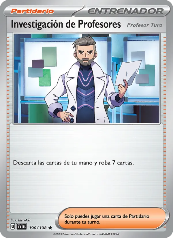 Investigación de Profesores (Escarlata y Púrpura #190/198)