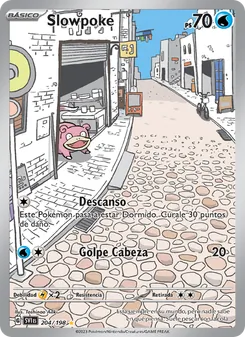 Slowpoke (Escarlata y Púrpura #204/198)