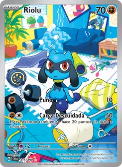 Riolu (Escarlata y Púrpura #215/198)
