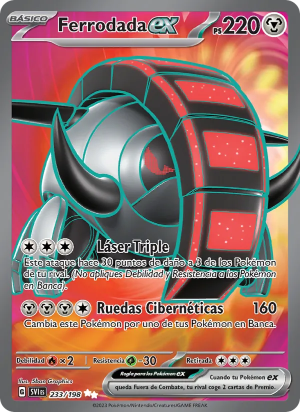 Ferrodada ex (Scarlet & Violet #233/198)
