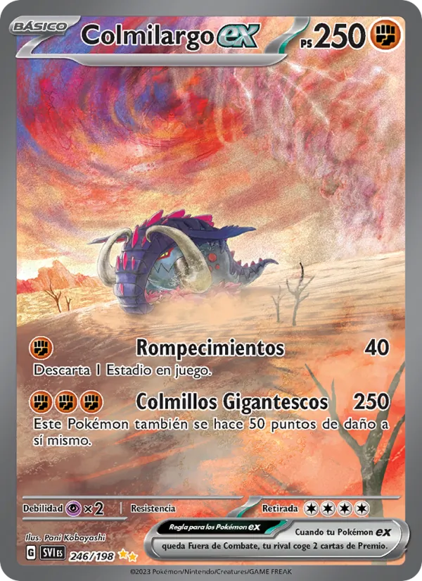 Colmilargo ex (Scarlet & Violet #246/198)