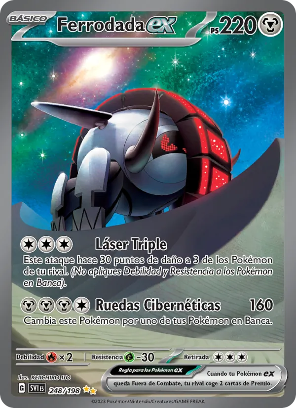 Ferrodada ex (Escarlata y Púrpura #248/198)