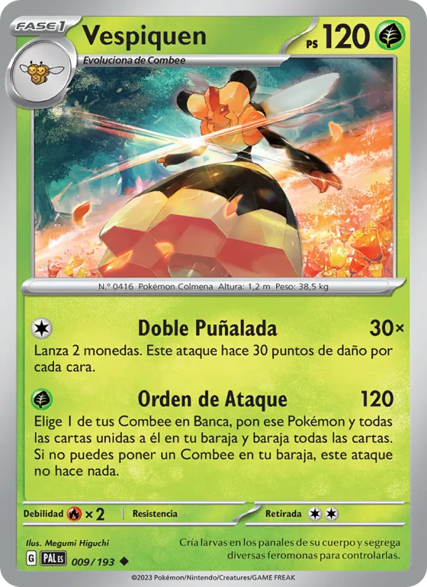 Vespiquen (Evoluciones en Paldea #009/193)