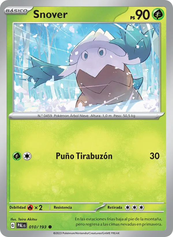 Snover (Evoluciones en Paldea #010/193)
