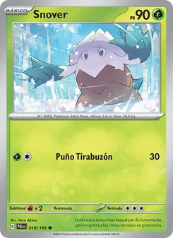 Snover (Evoluciones en Paldea #010/193)