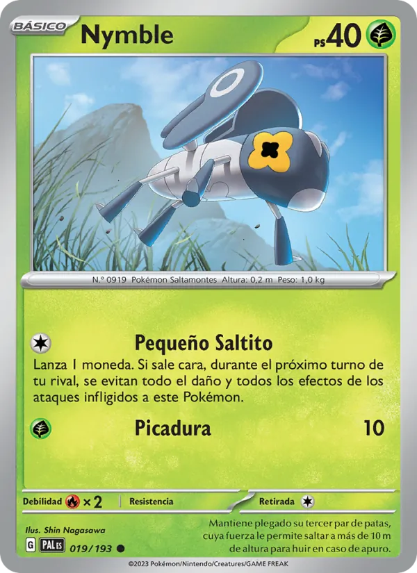 Nymble (Evoluciones en Paldea #019/193)