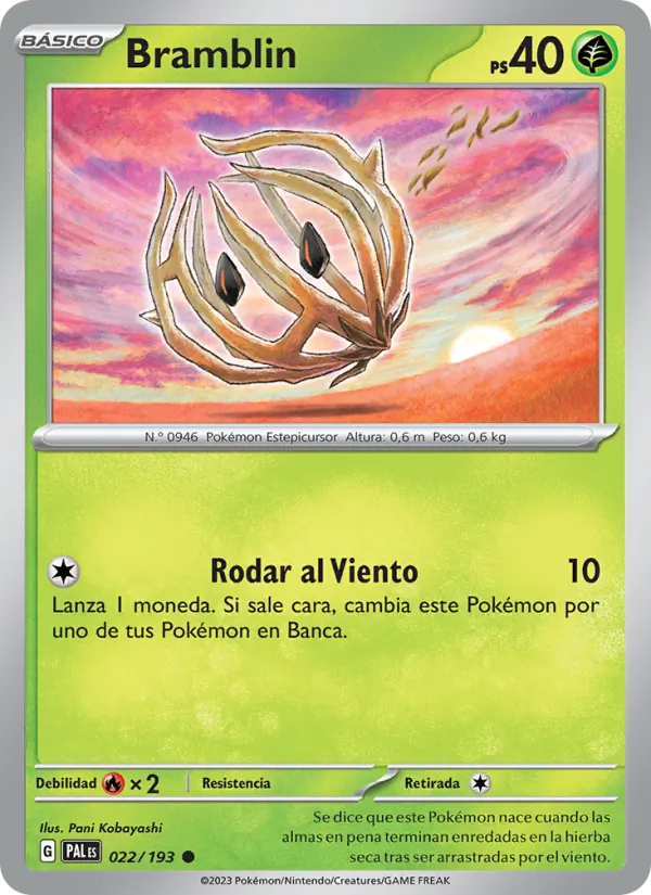 Bramblin (Evoluciones en Paldea #022/193)