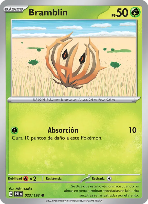 Bramblin (Evoluciones en Paldea #023/193)