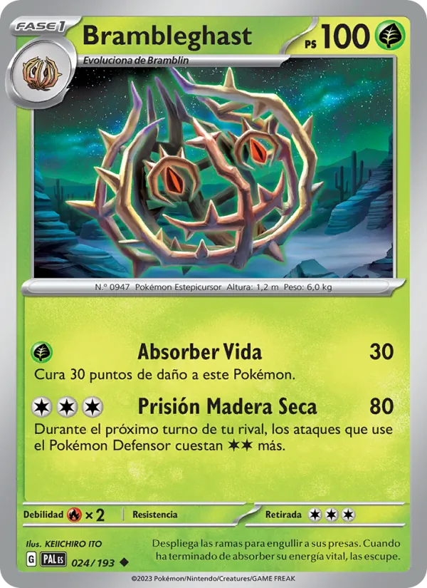 Brambleghast (Evoluciones en Paldea #024/193)