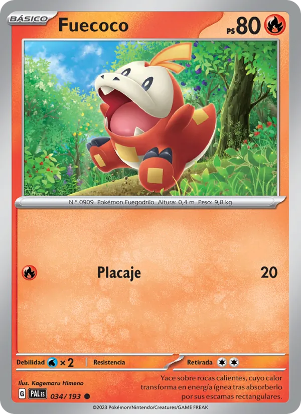 Fuecoco (Evoluciones en Paldea #034/193)