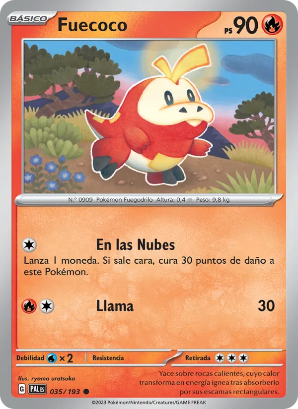 Fuecoco (Evoluciones en Paldea #035/193)