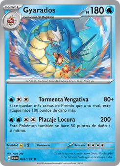 Gyarados (Evoluciones en Paldea #043/193)