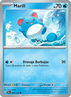 Marill (Evoluciones en Paldea #044/193)