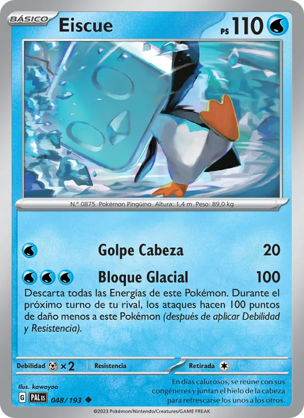 Eiscue (Evoluciones en Paldea #048/193)
