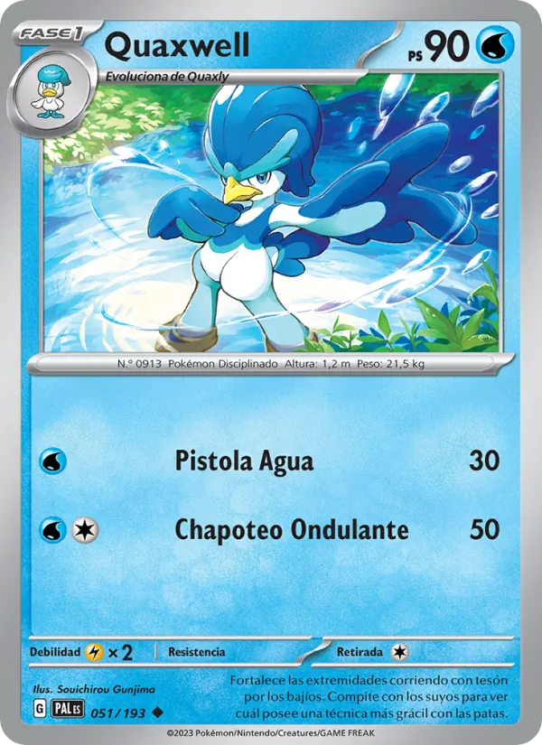 Quaxwell (Evoluciones en Paldea #051/193)