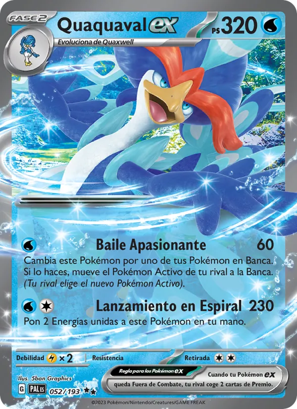 Quaquaval ex (Evoluciones en Paldea #052/193)