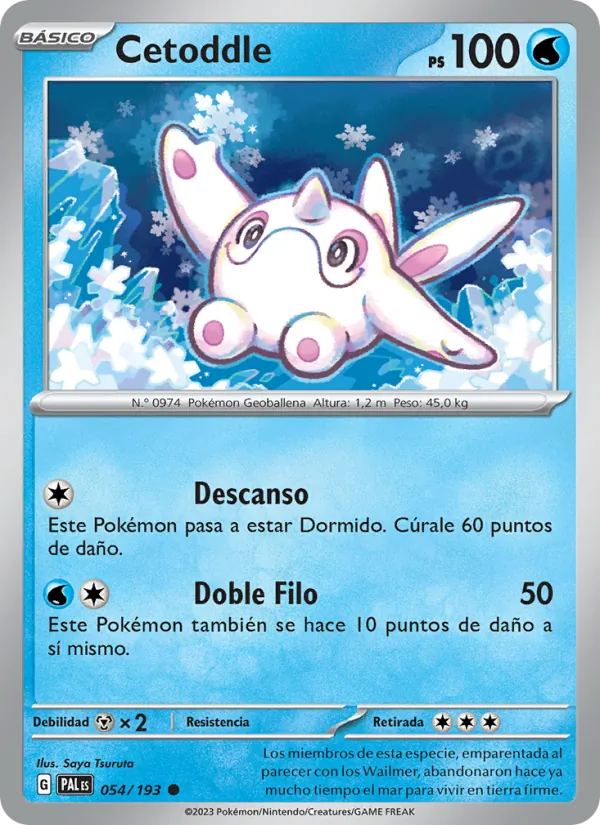 Cetoddle (Paldea Evolved #054/193)