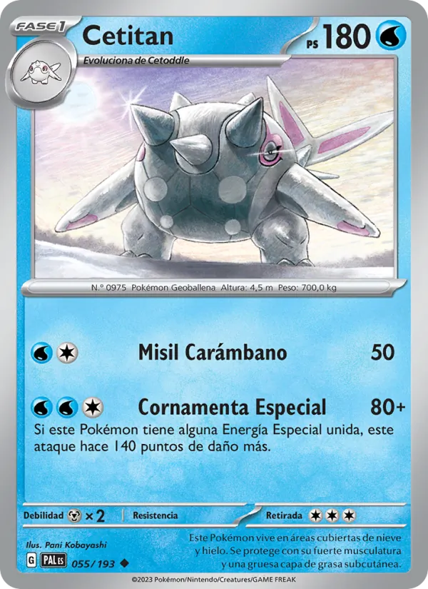 Cetitan (Paldea Evolved #055/193)
