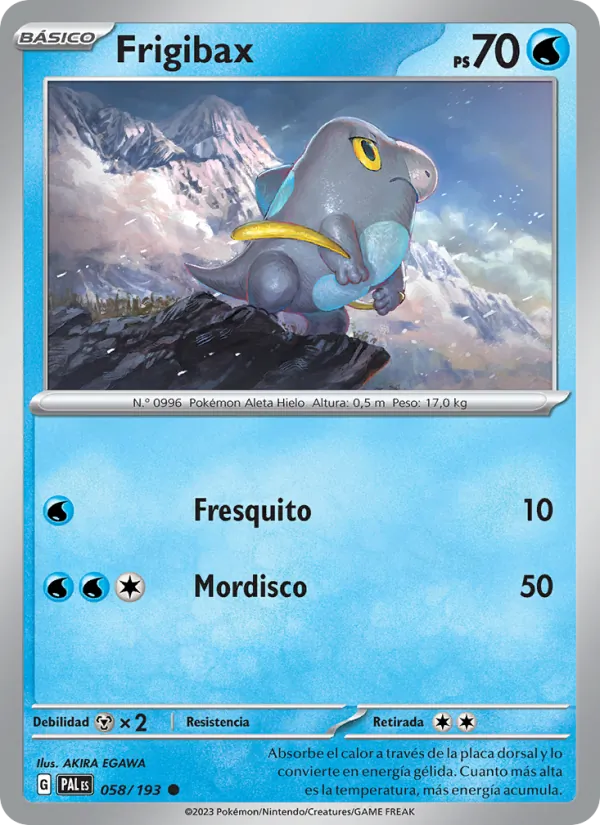 Frigibax (Paldea Evolved #058/193)
