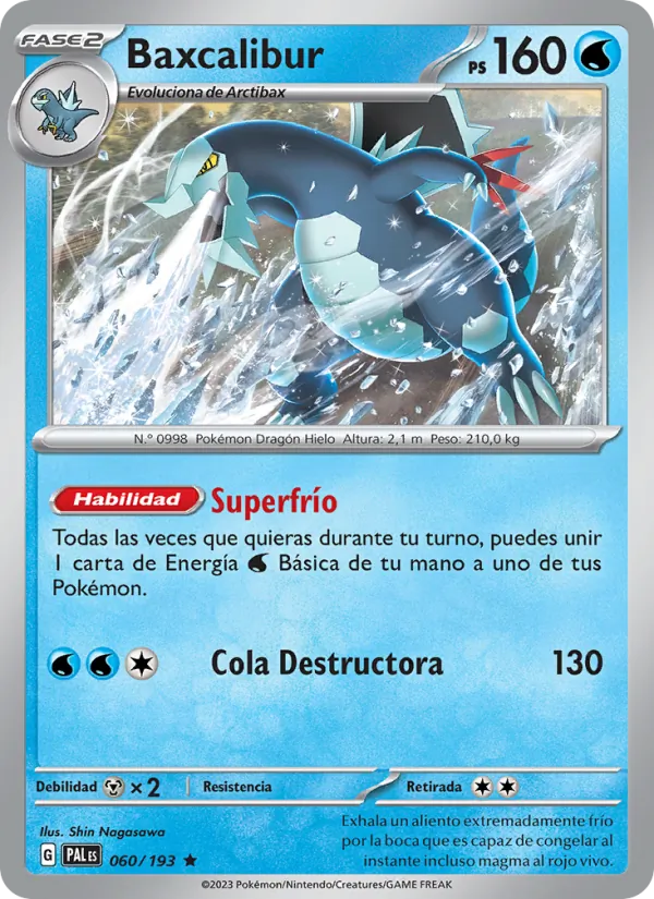 Baxcalibur (Evoluciones en Paldea #060/193)