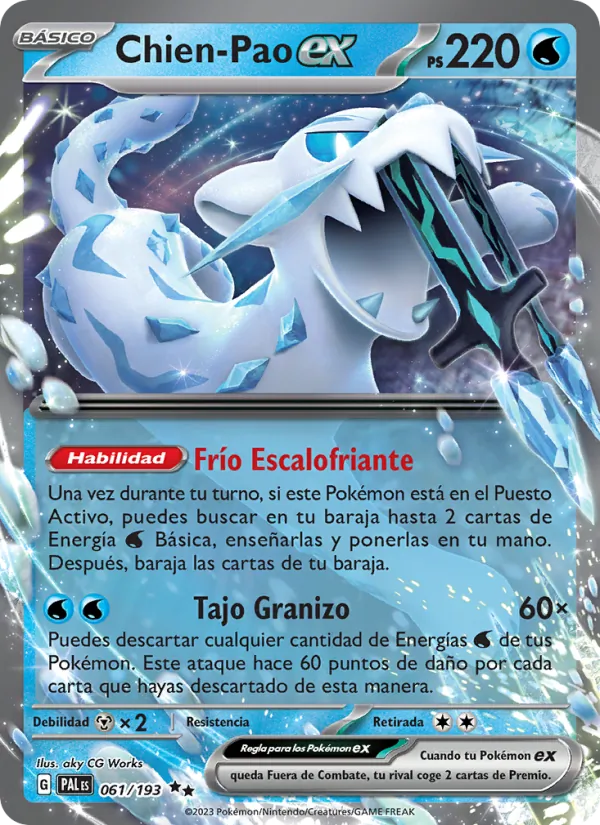 Chien-Pao ex (Evoluciones en Paldea #061/193)