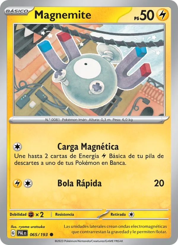 Magnemite (Evoluciones en Paldea #065/193)