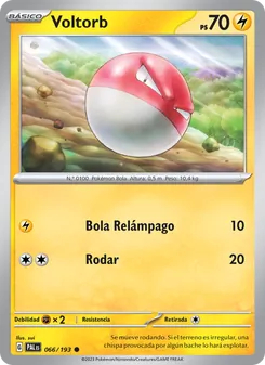 Voltorb (Evoluciones en Paldea #066/193)