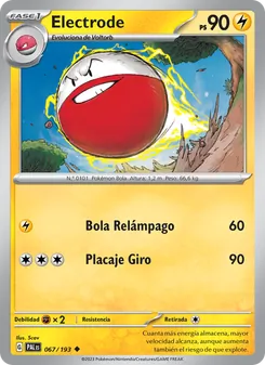 Electrode (Evoluciones en Paldea #067/193)